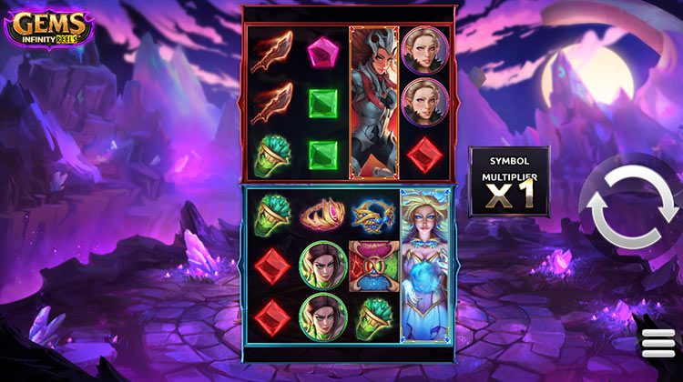 Gems infinity reels online gokkast