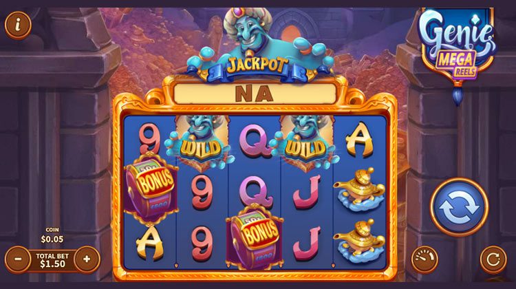 Genie Mega Reels Online Slot
