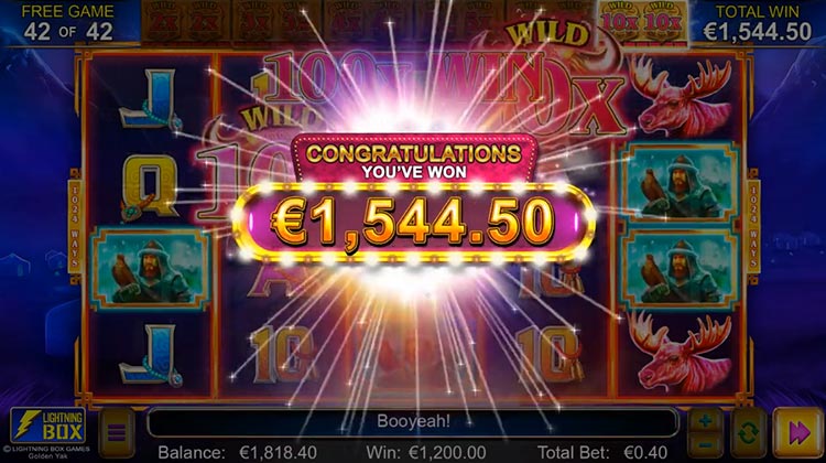 Golden Yak gokkast voor echt geld spelen