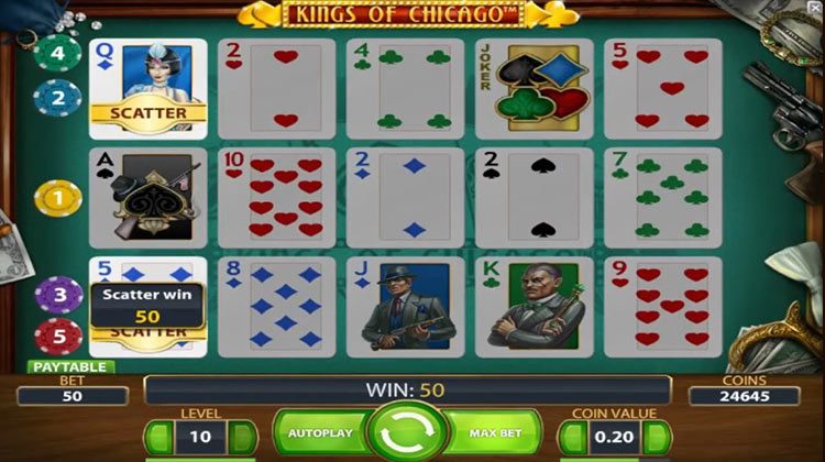Kings of Chicago Gokkast voor echt geld spelen
