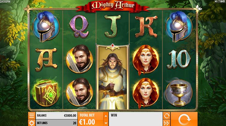Mighty Arthur online gokkast