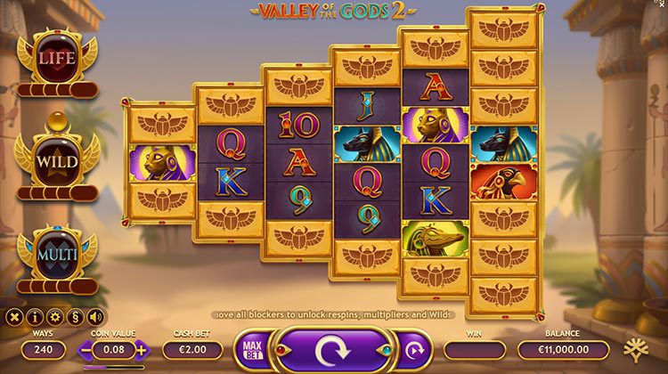 Valley of the Gods 2 Online Slot