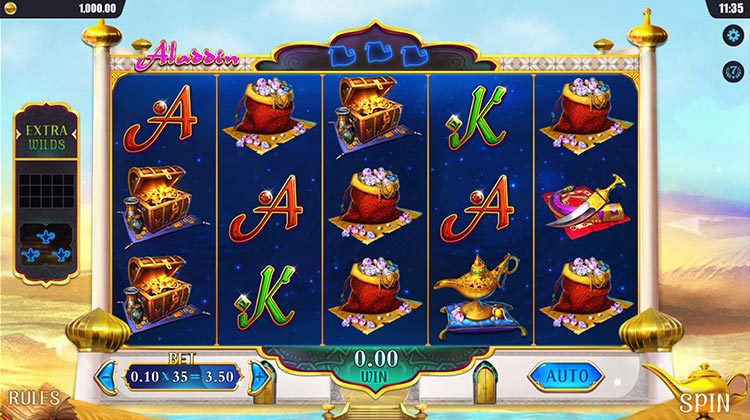 Aladdin's Wishes online gokkast