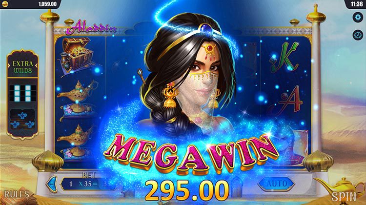 Aladdin's Wishes gokkast voor echt geld spelen