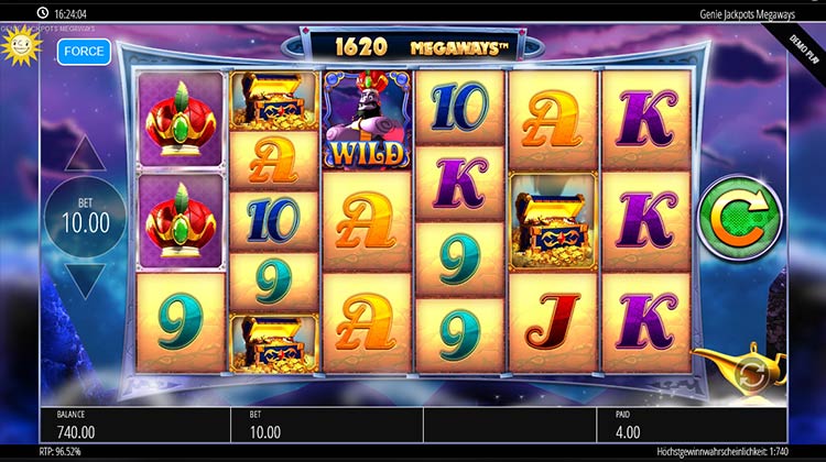 Genie Jackpots Megaways gokkast