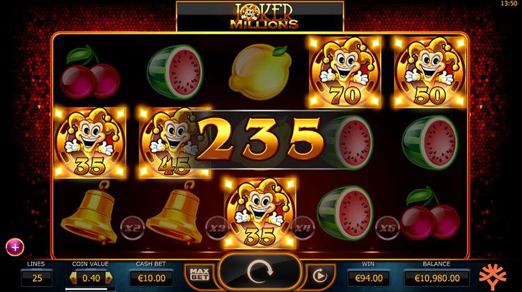 Joker Millions gokkast voor echt geld spelen