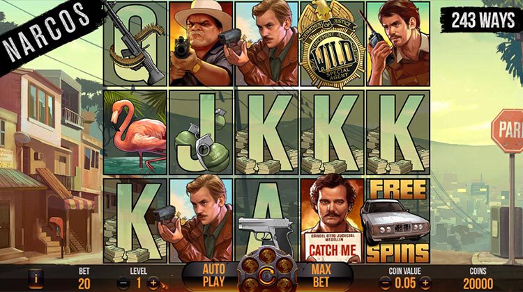 Narcos onlien slot