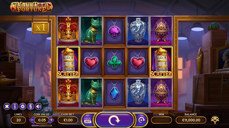 Vault of Fortune online gokkast