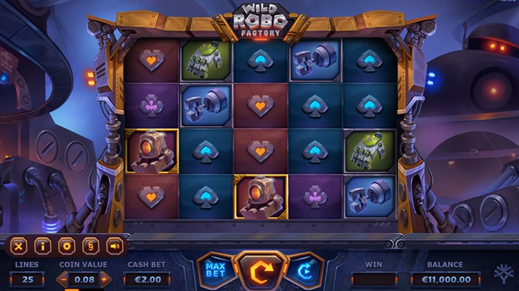 Wild Robo Factory slot