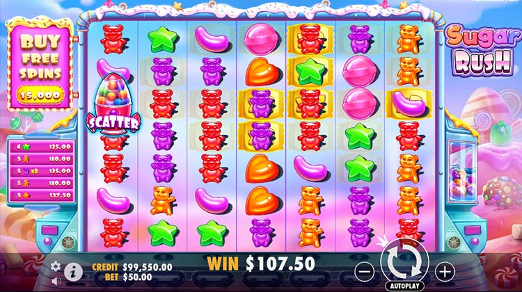 Sugar Rush Valentine's Day Gokkast voor echt geld spelen