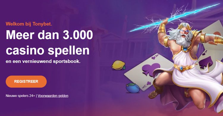Tony Bet online casino spellen