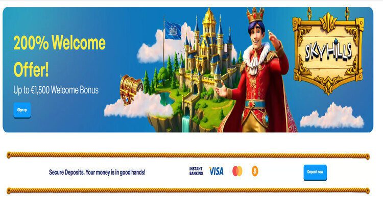 skyhills casino - skyhills review