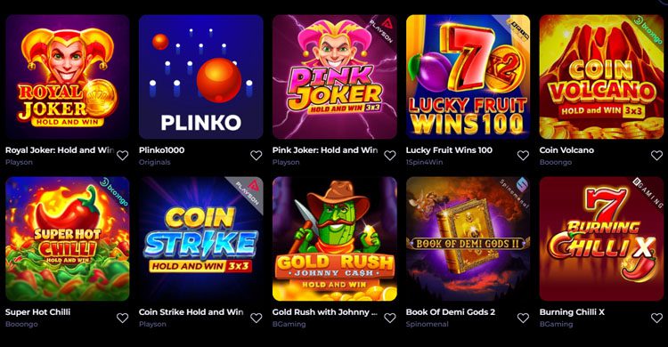 NYX bets online slots
