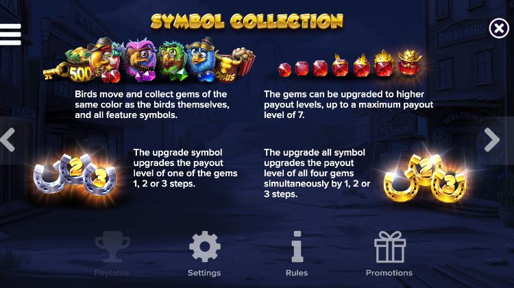 Symbol Collection Pirots 3