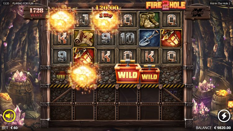 Fire in the Hole 2 voor echt geld spelen