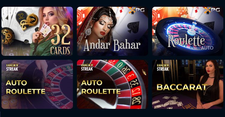Luckywands live casino
