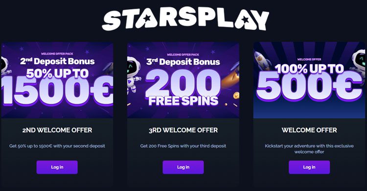 Starsplay24 welkomstbonus