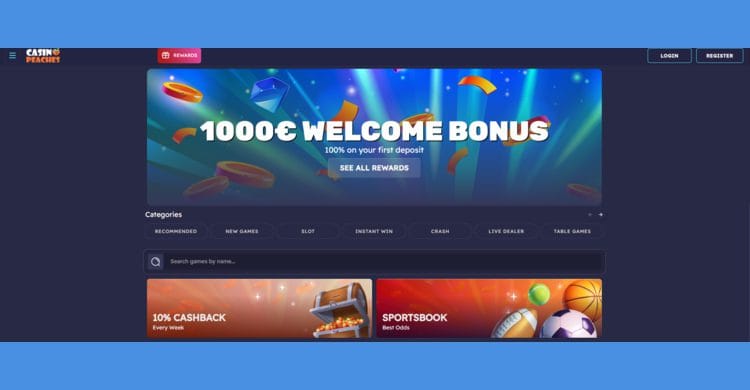 casino peaches no deposit bonus