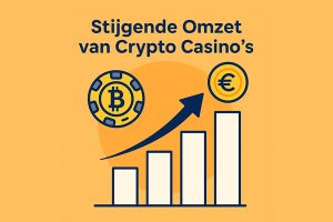 Stijgende omzet crypto casino's