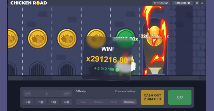 Chicken Road Crash Game Win