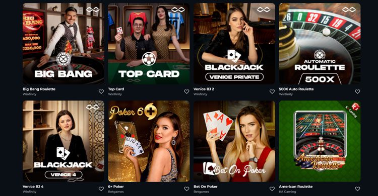 BlazingWildz live casino