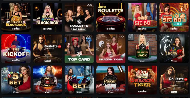 Nixbet live casino