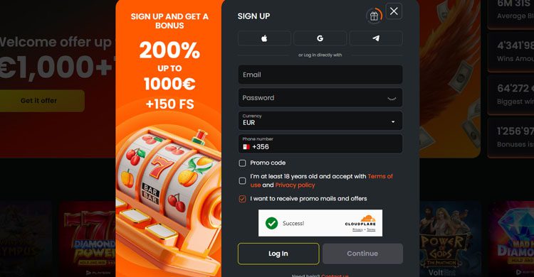 Nixbet registratie
