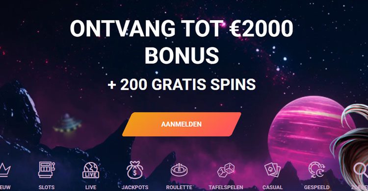 RonyCasino welkomstbonus