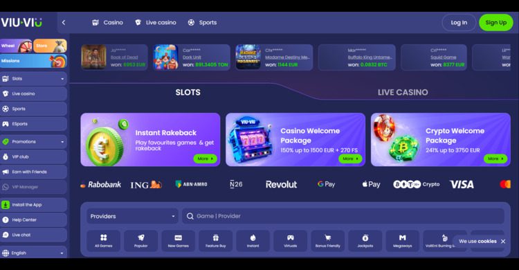 Viu Viu casino online - Gokken met ING bank