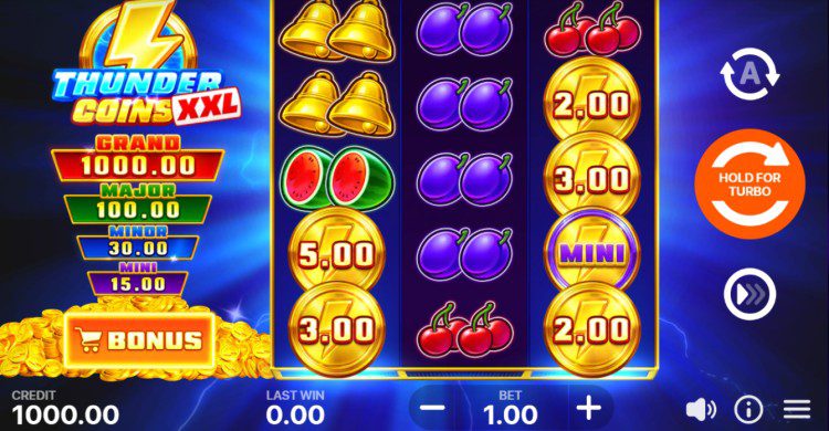 Thunder Coins XXL : Hold and Win