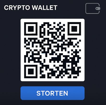 Storten met crypto bij een buitenlands online casino
