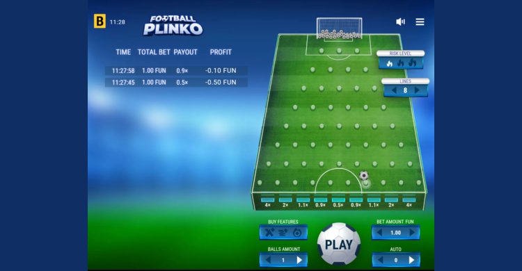 Football Plinko - BGaming