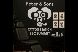 Peter & Sons Tattoo station SBC Summit 2025