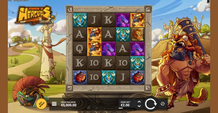 Strength of Hercules Gokkast - Hacksaw Gaming Review