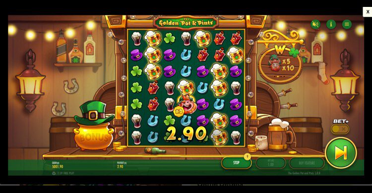 The Golden Pot & Pints Bonus