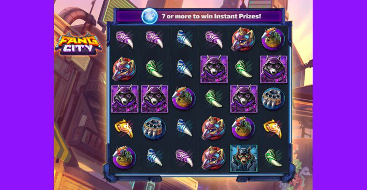 Fang City Gokkast Push Games