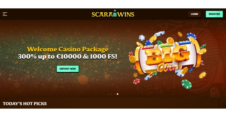 Scarawins Trustly casino