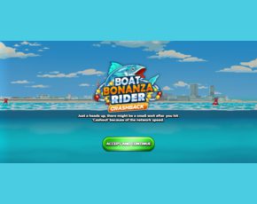 Boat Bonanza Rider Crashgame van Play n Go