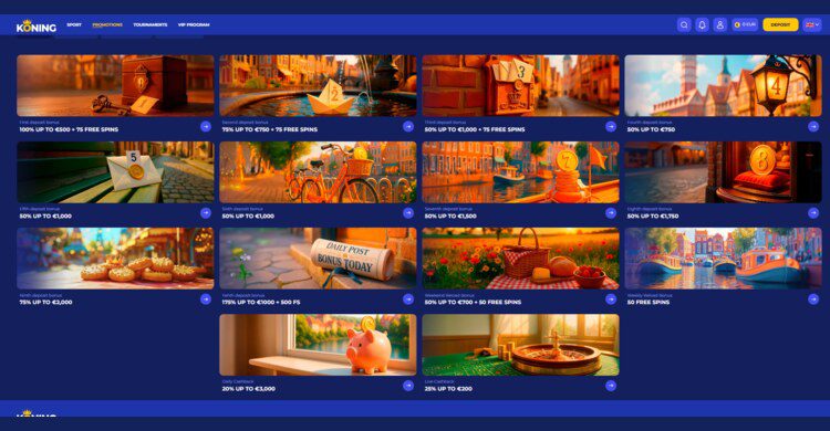Koning Casino Bonus