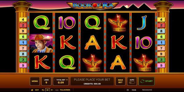 Book of ra online casinospellen