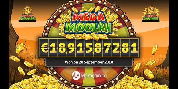 Mega Moolah online casinospellen
