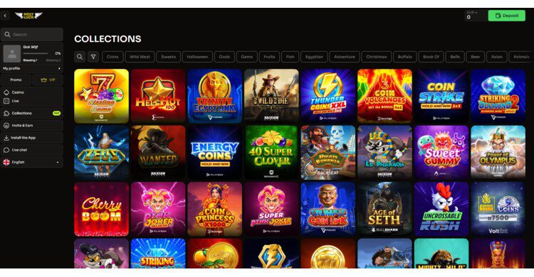 HolyLuck casino spellen