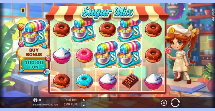 Sugar Mix online gokkast van BGaming