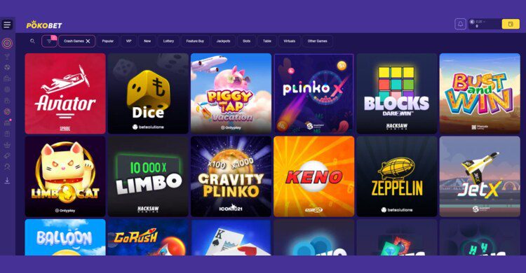 PokoBet Casino Spellen