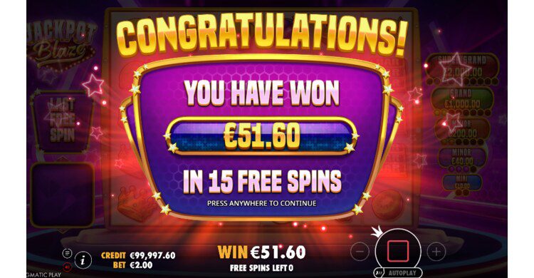 Jackpot Blaze JACKPOT