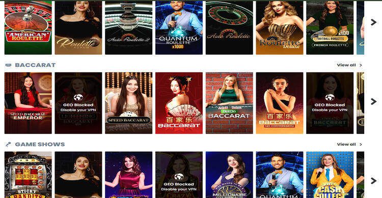 GQbet - Casinospellen