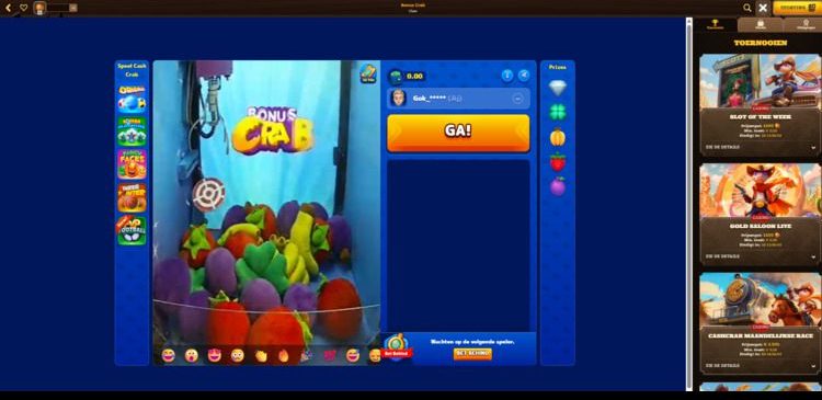 Lizaro Casino Bonus - Bonus Crab