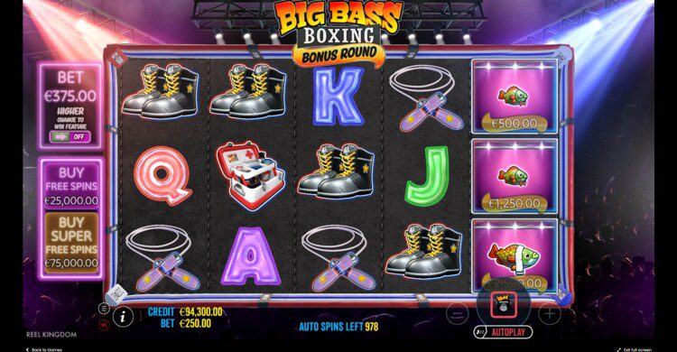 Big Bass Boxing Bonus Round gokkast review