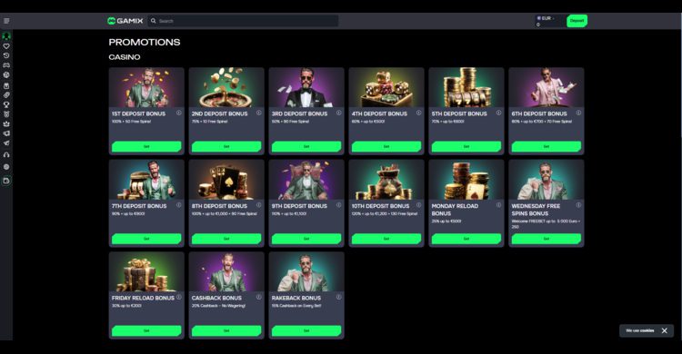 Gamix.gg Casinobonus