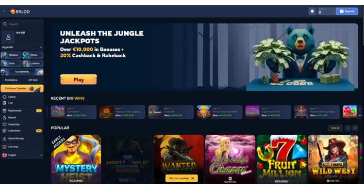 Baloo Casino Review